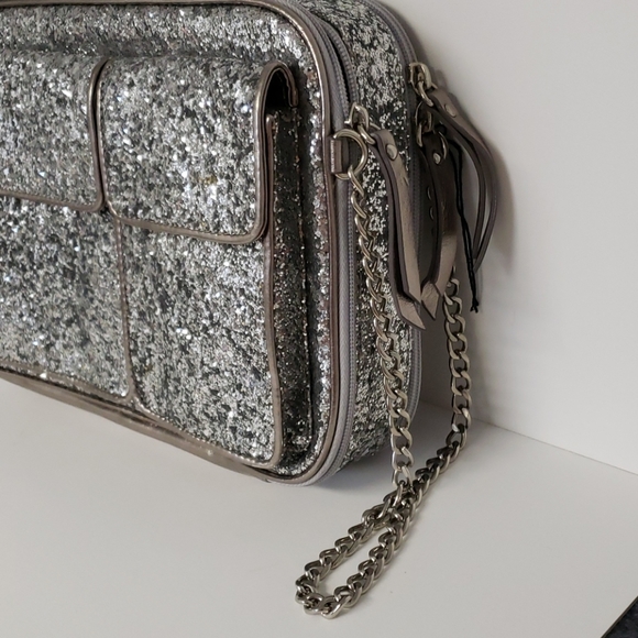 Silver glitter clutch - Picture 3 of 3